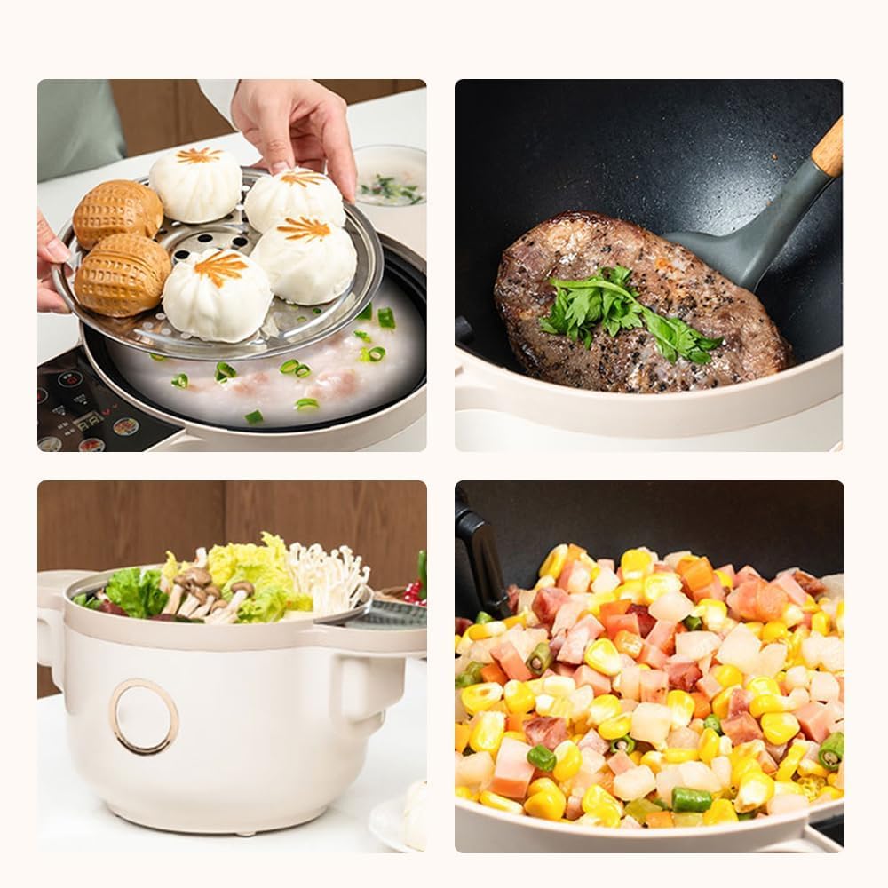 Cocina Automática 3,5 L – Wok Inteligente 1400 W