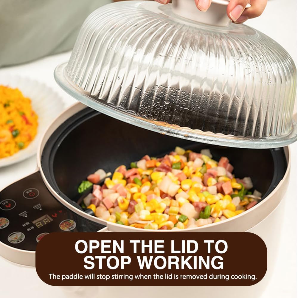 Cocina Automática 3,5 L – Wok Inteligente 1400 W