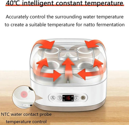Fermentadora Eléctrica 1,5 L – Yogur y Natto