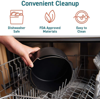 COSORI Smart – Freidora sin Aceite WiFi 5,5 L XXL con Accesorios