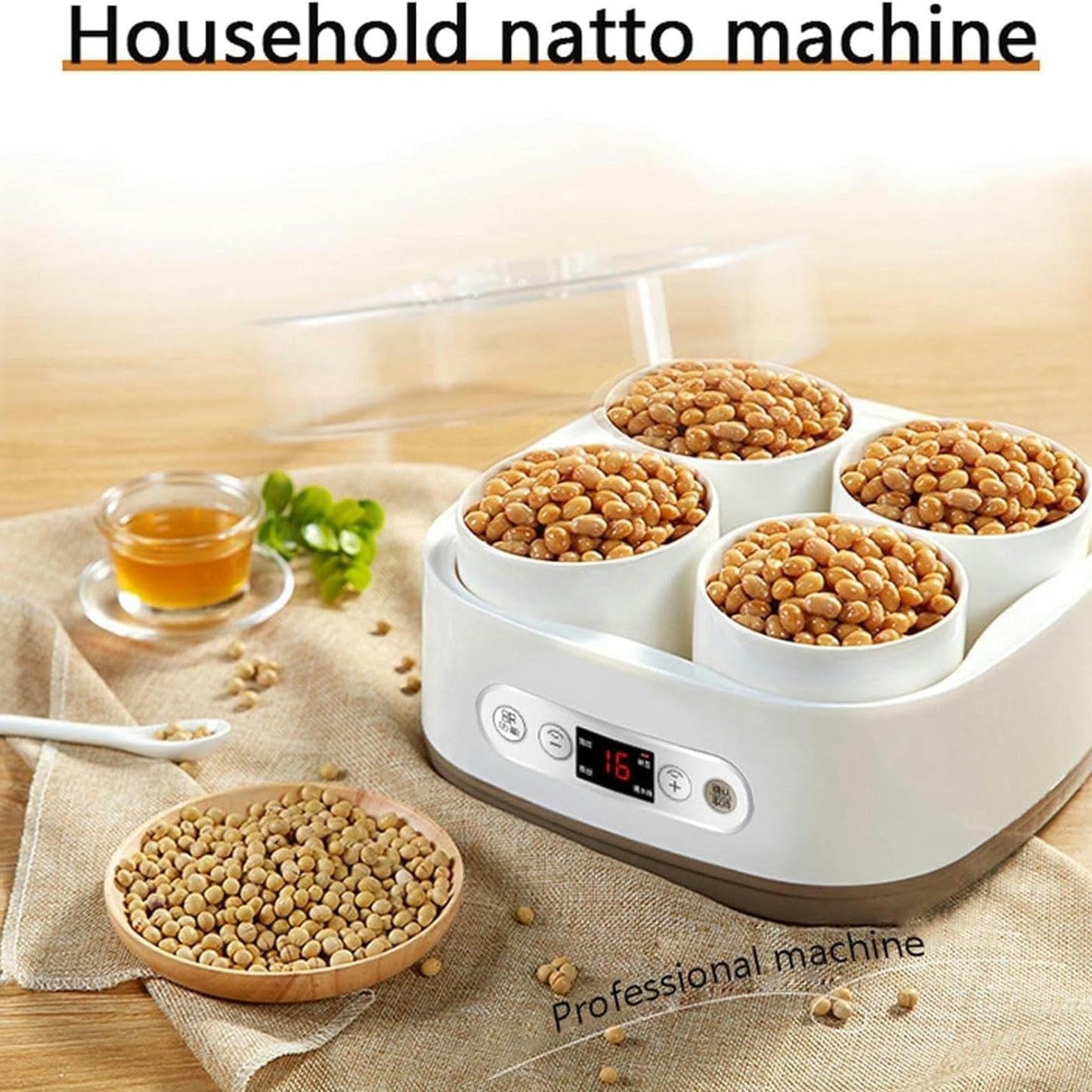 Fermentadora Eléctrica 1,5 L – Yogur y Natto
