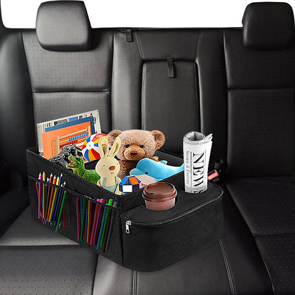 Organizador de coche BYZESTY para asiento de pasajero con portavasos