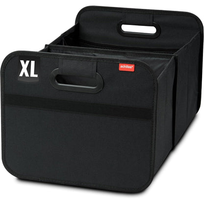 Organizador de baúl Achilles XL, plegable y fácil de limpiar, color negro